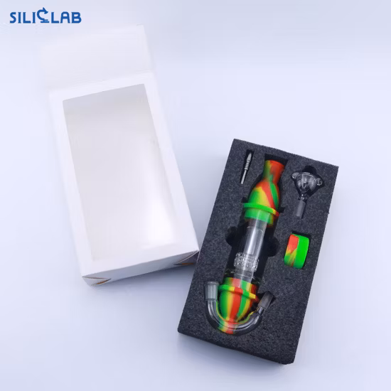Lighthouse Pollen Extract Nectar Collector Smoking Set Glass DAB Rig