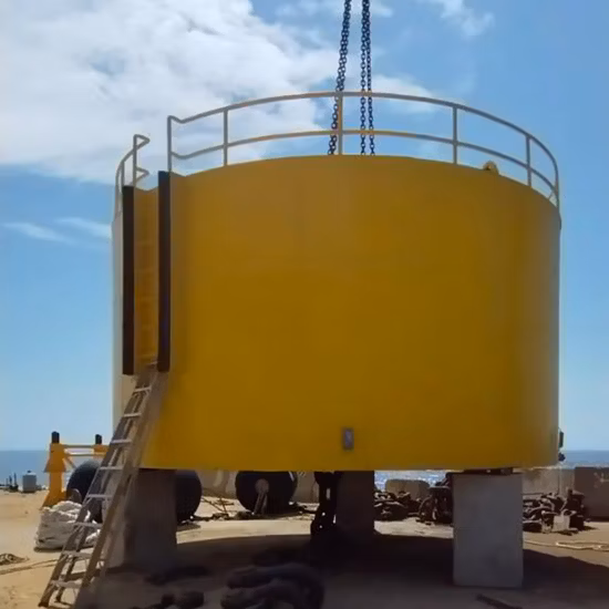De nombreux types de bouées d'amarrage en acier